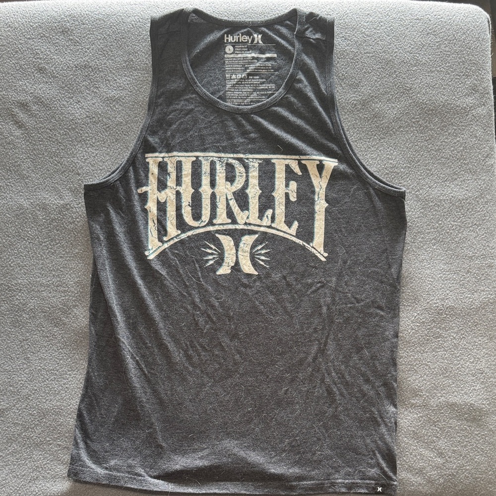 Hurley Charcoal Gray Tank Top